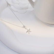 Dây chuyền bạc nữ LAMY Star Fish Pendant Necklace Silver 6339 - Dây chuyền bạc ta