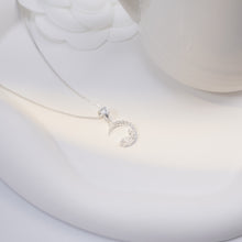 Dây chuyền bạc nữ LAMY Moon Light Necklace Silver 6338WH - Dây chuyền bạc ta