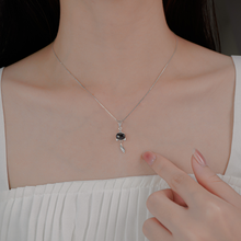 Dây chuyền bạc nữ LAMY Fish Moonstone Pendant Necklace Silver 6300BL - Dây chuyền bạc ta