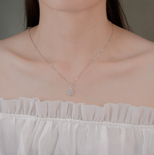 Dây chuyền bạc LAMY Snowflake Pendant Necklace Silver 6296 - Dây chuyền bạc ta