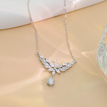 Dây chuyền kim cương Moissanite LAMY cổ yến đá chủ 6.5 ly CDEDN033WH - Hàng chính hãng đã kiểm định