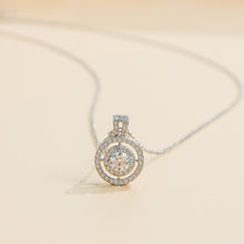 Dây chuyền kim cương Moissanite LAMY Double Aura 4 ly kiểm định GRA CDEDN003 - Hàng chính hãng đã kiểm định