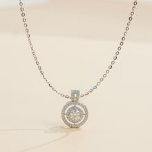 Dây chuyền kim cương Moissanite LAMY Double Aura 4 ly kiểm định GRA CDEDN003 - Hàng chính hãng đã kiểm định