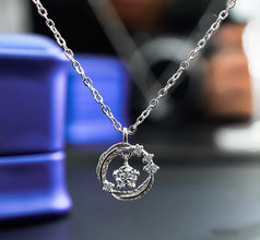 Dây chuyền kim cương Moissanite LAMY Moonlight Wish 4.25 ly kiểm định GRA CDEDN007 - Hàng chính hãng đã kiểm định