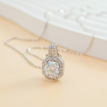 Dây chuyền kim cương Moissanite LAMY Harmony Halo 6.0 ly CDEDN055WH - Hàng chính hãng đã kiểm định