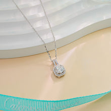 Dây chuyền kim cương Moissanite LAMY Harmony Halo 6.0 ly CDEDN055WH - Hàng chính hãng đã kiểm định