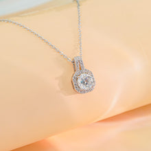 Dây chuyền kim cương Moissanite LAMY Harmony Halo 6.0 ly CDEDN055WH - Hàng chính hãng đã kiểm định