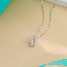 Dây chuyền kim cương Moissanite LAMY Harmony Halo 6.0 ly CDEDN055WH - Hàng chính hãng đã kiểm định