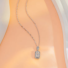 Dây chuyền kim cương Moissanite LAMY Radiant Grace kiểm định GRA CDEDN009 - Hàng chính hãng đã kiểm định