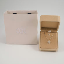 Dây chuyền bạc nữ LAMY Crystal Bow Tie Necklace Silver 6367- Dây chuyền bạc ta