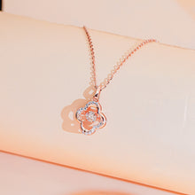 Dây chuyền kim cương Moissanite LAMY Clover Shine 4 ly kiểm định GRA CDEDN012WH - Hàng chính hãng đã kiểm định