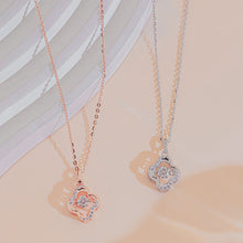 Dây chuyền kim cương Moissanite LAMY Clover Shine 4 ly kiểm định GRA CDEDN012WH - Hàng chính hãng đã kiểm định