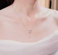 Dây chuyền nữ LAMY Orbiting Star Necklace Silver 6443