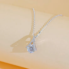 Dây chuyền kim cương Moissanite LAMY Trái tim đính đá 6.5 ly CDEDN025WH - Hàng chính hãng đã kiểm định