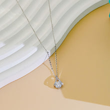 Dây chuyền kim cương Moissanite LAMY Trái tim đính đá 6.5 ly CDEDN025WH - Hàng chính hãng đã kiểm định