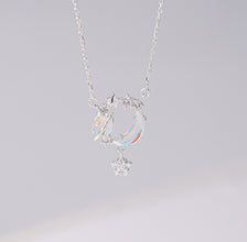Dây chuyền bạc nữ LAMY Moon And Sun Moonstone Necklace 6400SV