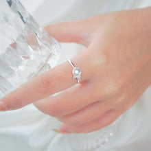 Nhẫn bạc nữ LAMY Moonstone Silver Ring CDE8343