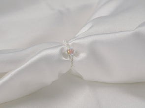 Nhẫn bạc nữ LAMY Genuine Rainbow Moonstone Ring Silver CDE8344 - Nhẫn bạc ta cao cấp