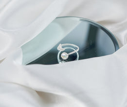 Nhẫn bạc nữ LAMY Cute Ocean Fish Mermaid Tail Ring Silver CDE8342SV - Nhẫn bạc ta cao cấp