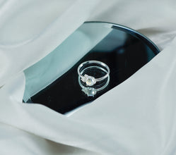 Nhẫn bạc nữ LAMY Moonstone Silver Ring CDE8343