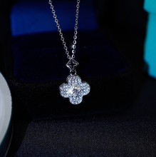 Dây chuyền kim cương Moissanite LAMY Lucky Bloom 3.5 ly kiểm định GRA CDEDN008 - Hàng chính hãng đã kiểm định