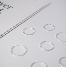 Nhẫn Bạc Nữ LAMY Basic Circle Couple Ring Silver CDE8307SV - Nhẫn bạc ta cao cấp