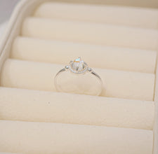 Nhẫn bạc nữ LAMY Rainbow Moonstone Silver Ring CDE8352 - Nhẫn bạc ta cao cấp