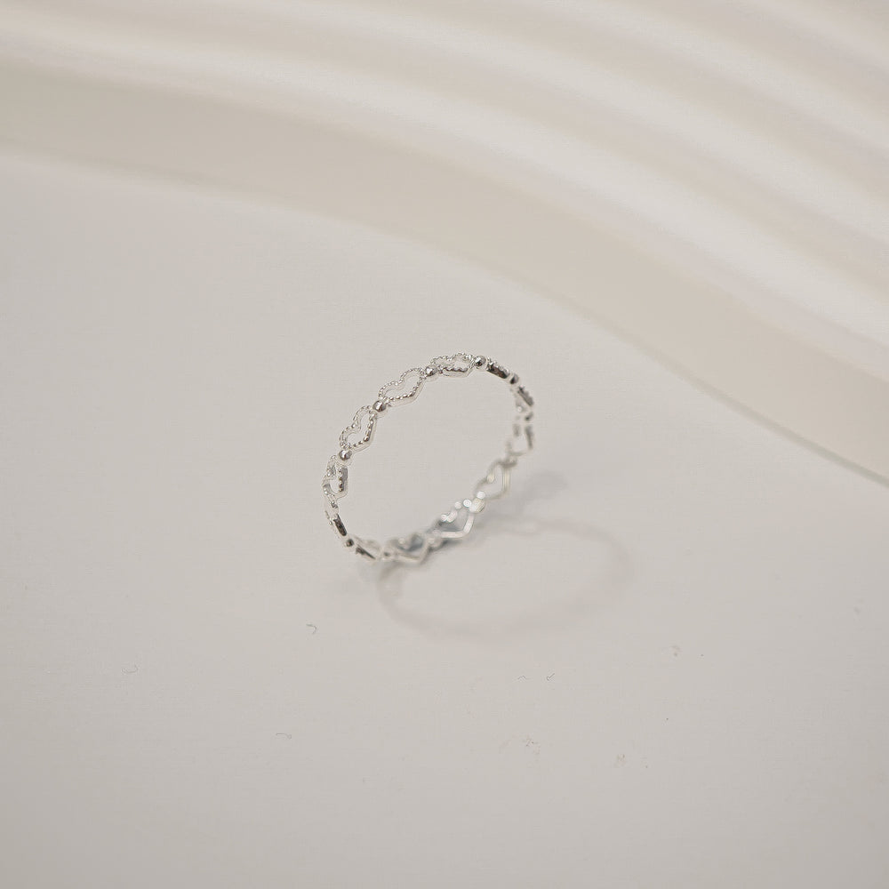 Love Goes Round Ring Silver - 8378SV
