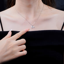 Dây chuyền kim cương Moissanite LAMY Mermaid Tail Round CDEDN037WH - Hàng chính hãng đã kiểm định