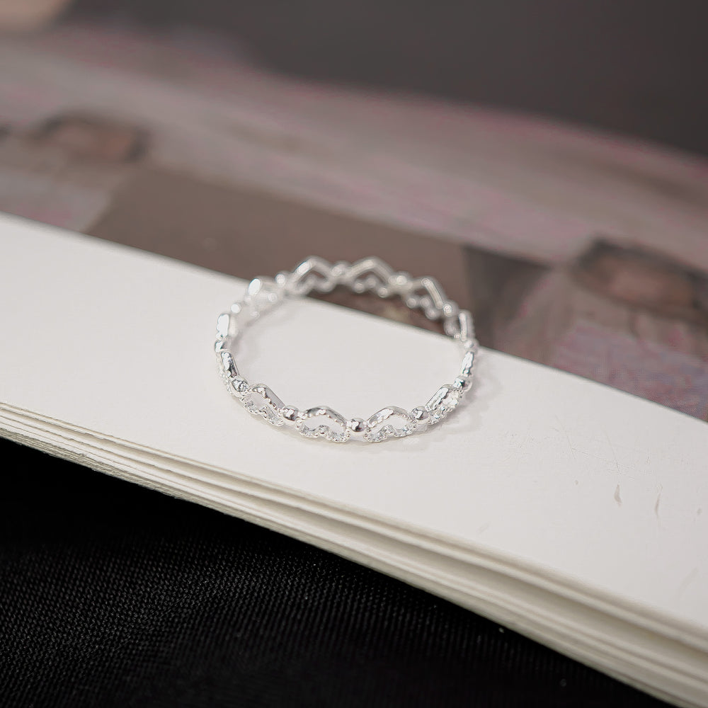 Love Goes Round Ring Silver - 8378SV