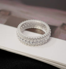 Nhẫn Bạc Nữ CDE Enternity Stone Ring Silver CDE8383 - Nhẫn bạc ta cao cấp