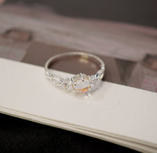 Nhẫn bạc LAMY Rainbow Moonstone Ring Silver CDE8349- Nhẫn bạc ta cao cấp