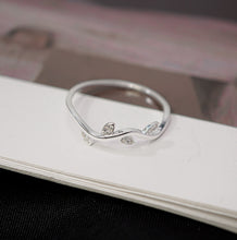 Nhẫn Bạc Nữ CDE Olive Leaf Silver Ring CDE8385SV - Nhẫn bạc ta cao cấp