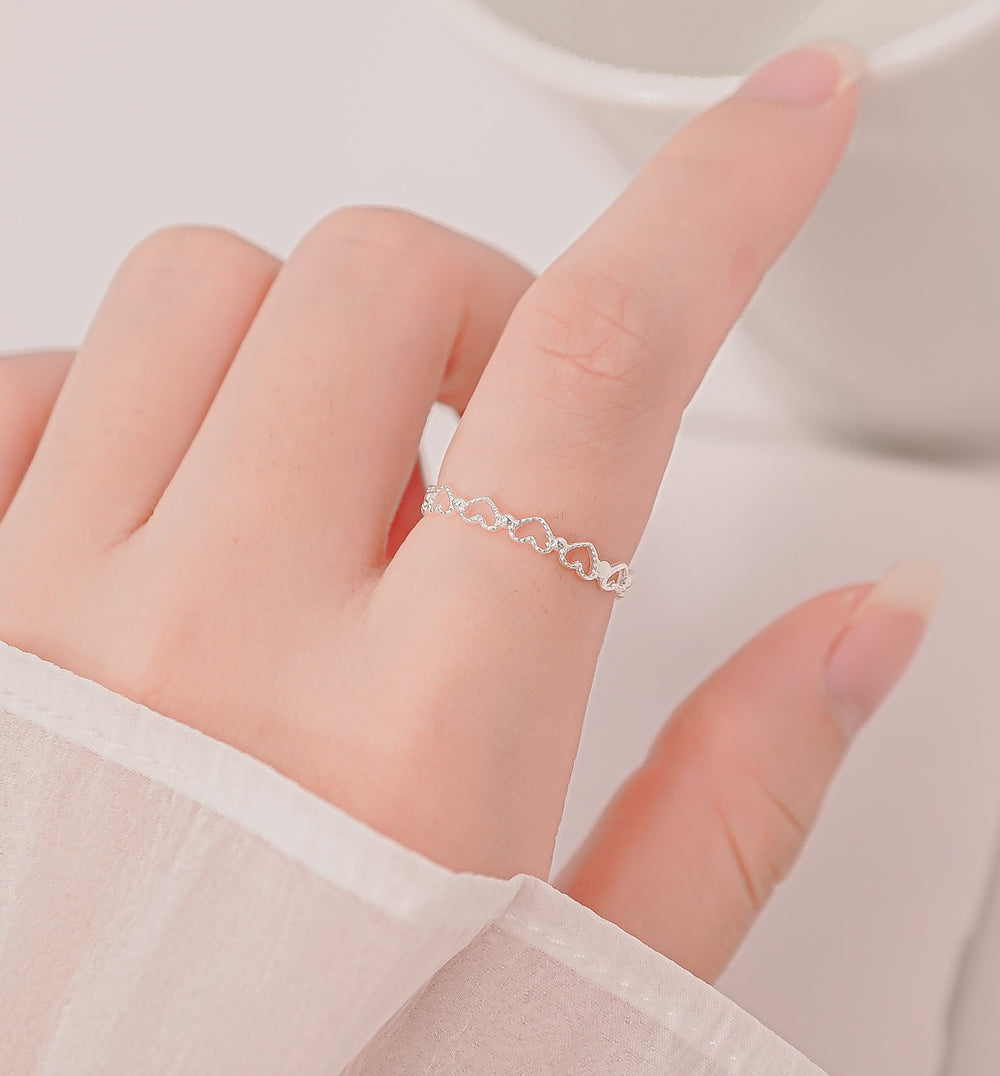 Love Goes Round Ring Silver - 8378SV