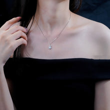 Dây chuyền kim cương Moissanite LAMY Floral Sparkle 4.0 ly CDEDN039WH - Hàng chính hãng đã kiểm định