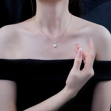 Dây chuyền kim cương Moissanite LAMY Harmony Halo 6.0 ly CDEDN055WH - Hàng chính hãng đã kiểm định