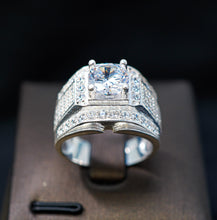 Nhẫn bạc nam CDE Unique Shiny Square Silver Ring CDE8363- Nhẫn bạc ta