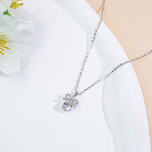 Dây chuyền kim cương Moissanite LAMY Nơ xinh 4 ly kiểm định GRA CDEDN024WH - Hàng chính hãng đã kiểm định