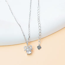 Dây chuyền kim cương Moissanite LAMY Nơ xinh 4 ly kiểm định GRA CDEDN024WH - Hàng chính hãng đã kiểm định