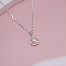 Dây chuyền bạc nữ LAMY Pearl Pendant Necklace Silver 6368 - Dây chuyền bạc ta
