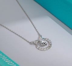 Dây chuyền kim cương Moissanite LAMY Elegant Bow CDEDN042WH - Hàng chính hãng đã kiểm định