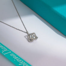 Dây chuyền kim cương Moissanite LAMY Trái tim hoa tuyết 6.5 ly CDEDN026WH - Hàng chính hãng đã kiểm định