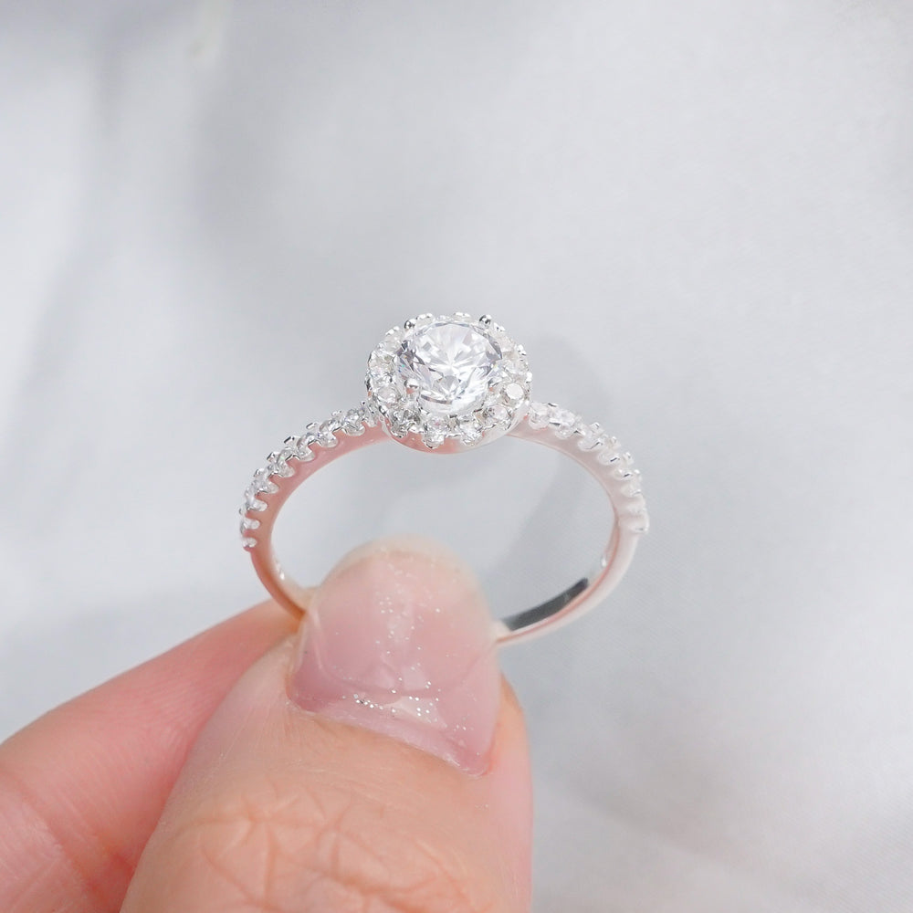 Sparkling Ring Silver