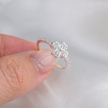 Nhẫn bạc nữ LAMY Tiny Four-leaf Clover Ring Silver CDE8257SV - Nhẫn bạc ta cao cấp