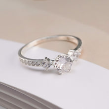 Nhẫn bạc nữ LAMY Classic Stone Ring CDE8256 - Nhẫn bạc ta