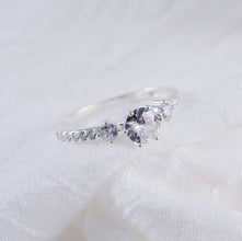 Nhẫn bạc nữ LAMY Classic Stone Ring CDE8256 - Nhẫn bạc ta