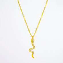 Dây chuyền bạc nữ LAMY Snake Shaped Pendant Necklace Silver 6409SV