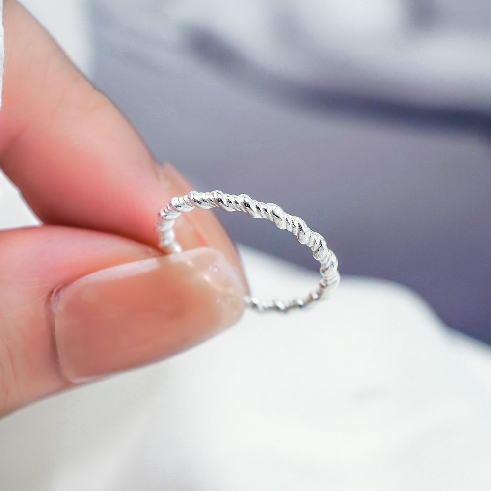 Elegant Classic Ring Silver - 8328SV