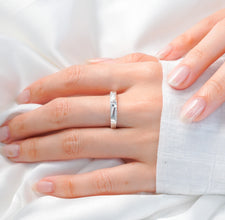 Nhẫn bạc nữ LAMY The Zafiro Silver Ring CDE8283