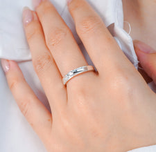 Nhẫn bạc nữ LAMY The Zafiro Silver Ring CDE8283